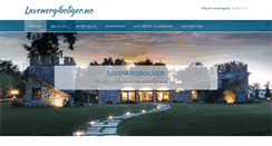 Desktop Screenshot of lavenergiboliger.no